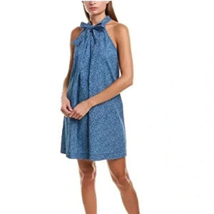 CECE DENIM KNOT DRESS SIZE S NEW